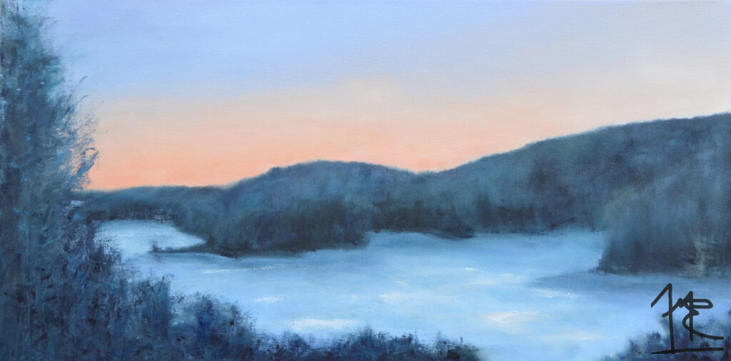 Black Donald Lake on Ice