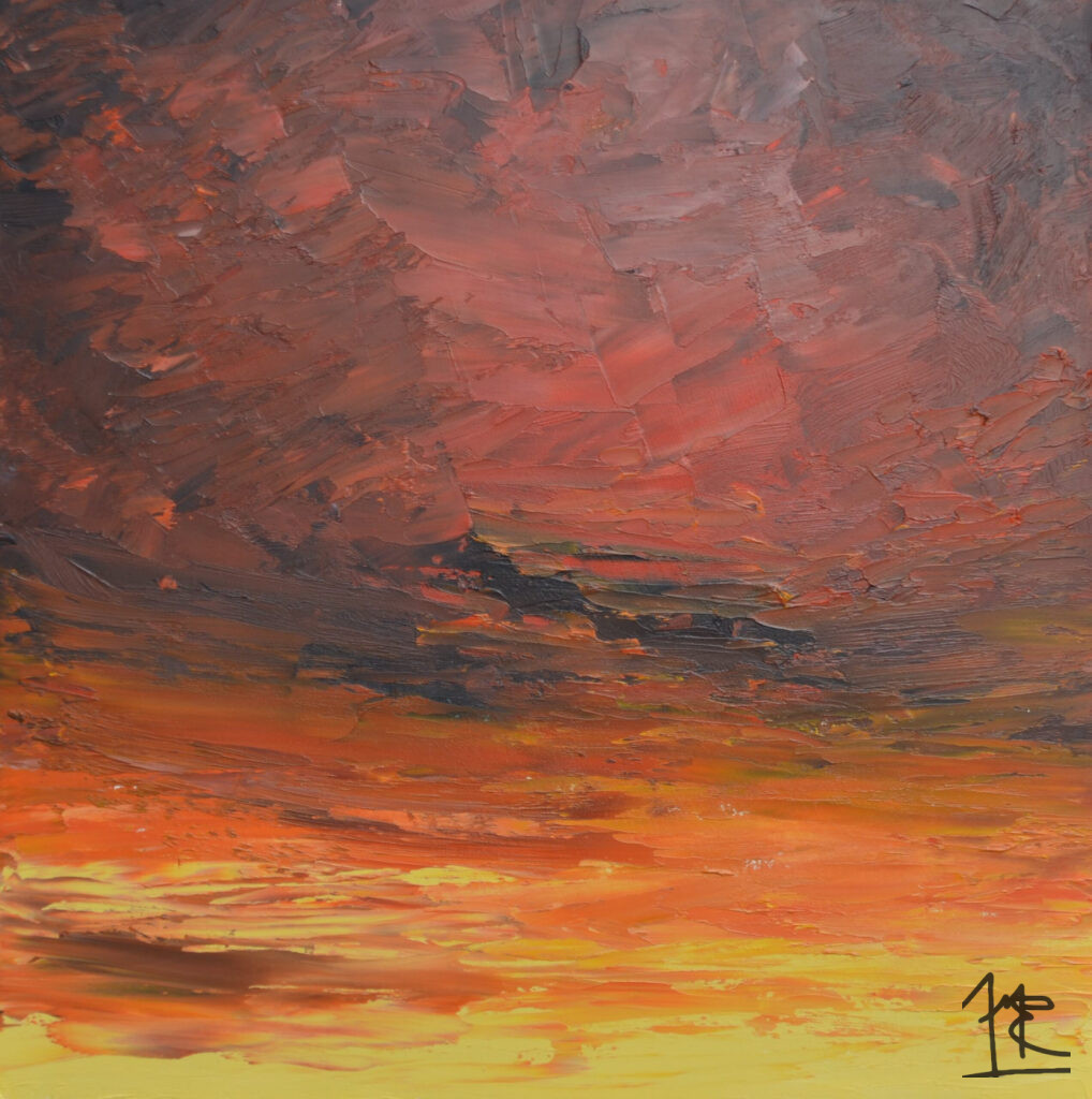 Red Sky in Evening #1